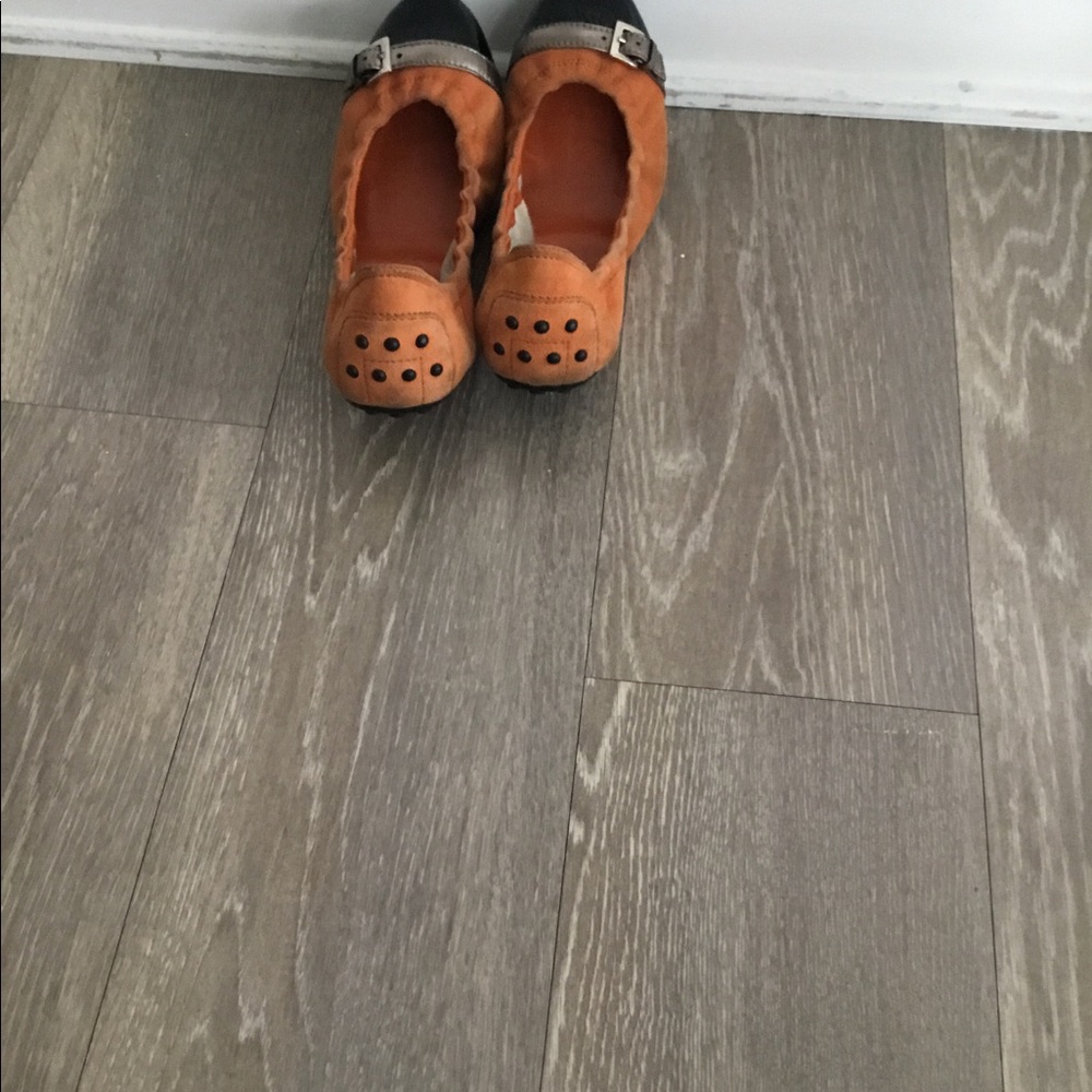 Tod’s Brown Flat Loafers Leather Suede shoe. Size 5. Used $120 - Picture 4 of 7